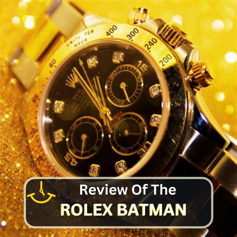 how much is batman rolex|rolex batman value.